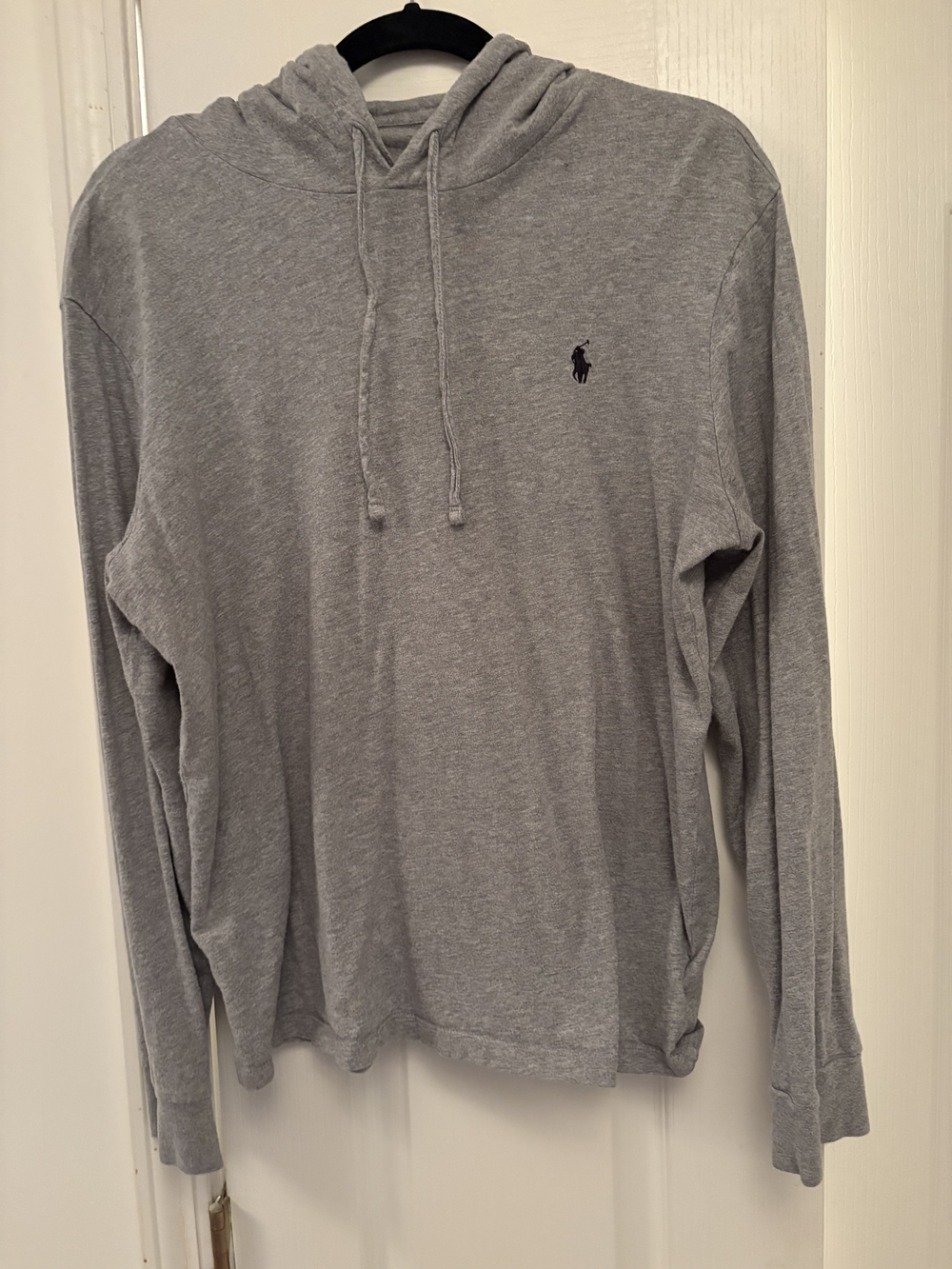Polo by Ralph Lauren Gray Hooded Long-Sleeve Shirt